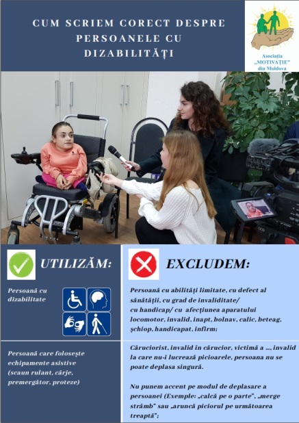 Tipuri de dizabilităţi şi afecţiuni de sănătate - definiţii, bariere, limitări | H-Care